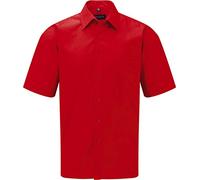 Russell Europe: Popelin Hemd R-935M-0, Größe:M;Farbe:Classic Red