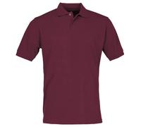 Russell Europe: Robustes Poloshirt bis 6XL R-599M-0, Größe:2XL;Farbe:Burgundy