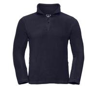Russell Herren 1/4 Zip Outdoor Fleece Oberteil (French Navy) M