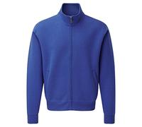Russell Herren Authenitc Sweatshirt Jacke (M) (Royal Blau)