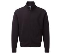 Russell Herren Authenitc Sweatshirt Jacke (2XL) (Schwarz)