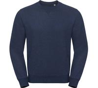 Russell Herren Authentic Melange Sweater Sweatshirt R-260M-0 indigo melange 3XL