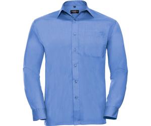 Russell Herren Popeline Hemd langarm R-934M-0 corporate blue 3XL (47/48)