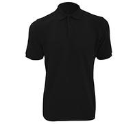 Russell Herren RIPP Polo-Shirt, Kurzarm (5XL) (Schwarz)