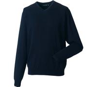 Russell Herren V-Ausschnitt Strickpullover Pullover R-710M-0 french navy M