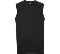 Russell Herren V-Ausschnitt Strickpullunder Pullover R-716M-0 black XL