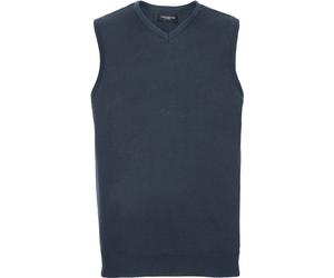 Russell Herren V-Ausschnitt Strickpullunder Pullover R-716M-0 french navy L