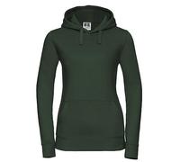 Russell - Ladies´ Authentic Hooded Sweat Bottle Green - Gr. - L