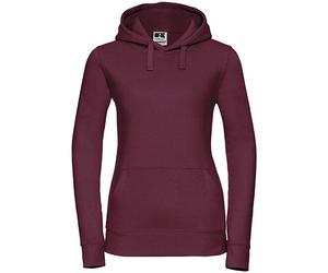 Russell - Ladies´ Authentic Hooded Sweat Burgundy - Gr. - S