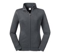 Russell - Ladies´ Authentic Sweat Jacket Convoy Grey (Solid) - Gr. - S