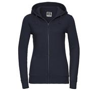Russell - Ladies´ Authentic Zipped Hood Jacket French Navy - Gr. - M