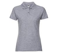 Russell - Ladies´ Classic Polo Light Oxford (Heather) - Gr. - XS