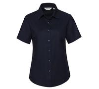 Russell - Ladies´ Short Sleeve Easy Care Oxford Shirt Bright Navy - Gr. - 6XL
