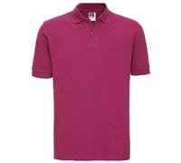 Russell - Men´s Classic Cotton Polo Fuchsia - Gr. - S