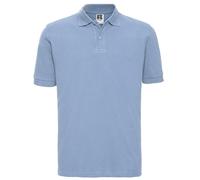 Russell - Men´s Classic Cotton Polo Sky - Gr. - M