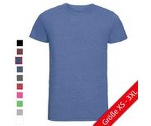 Russell Men s HD T Herren T-Shirt extra langer Schnitt R-165M-0 Sublimationsdruck geeignet pink marl XS