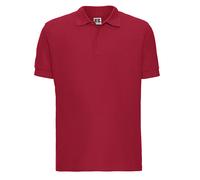 Russell - Men´s Ultimate Cotton Polo Classic Red - Gr. - XXL