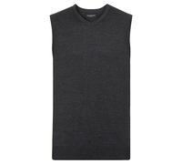 Russell - Mens V-Neck Sleeveless Knitted Pullover Charcoal Marl - Gr. - XS