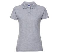 Russell - Poloshirt für Damen (Hellgrau) L