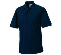 Russell - Poloshirt Strapazierfähig für Herren (Dunkelblau) L