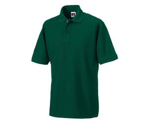 Russell - Poloshirt Strapazierfähig für Herren (Flaschengrün) XS