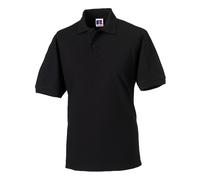Russell - Poloshirt Strapazierfähig für Herren (Schwarz) 2XL