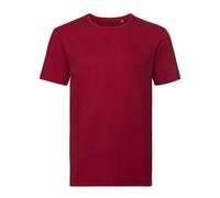 Russell Pure Organic - Men´s Pure Organic Tee Classic Red - Gr. - XL