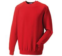 Russell - "Spotshield" Sweatshirt für Herren Raglanärmel (Leuchtend Rot) S