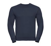 Russell - Sweatshirt für Herren angesetzte Ärmel (Dunkelblau) XS