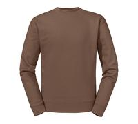 Russell - Sweatshirt für Herren angesetzte Ärmel (Mokka) S