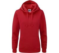 Russell Womens Premium Authentic Hoodie (3-Lagen-Gewebe) (Klassisches Rot) XS