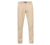 Rusty Neal Chinohose Stretch Regular Fit 'MARSU' Straight-Fit Stretch-Cotton-Pants Klassisch Geschnitten Freizeithose Business-Hose 233, Farbe:Beige, Größe Jeans 30L-36L:30W / 34L