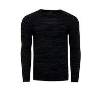 Rusty Neal FR13331 Herren Strickpullover Kapuzenpullover Hoodie Pullover, Größe S-6XL:XL, Farbe:Schwarz