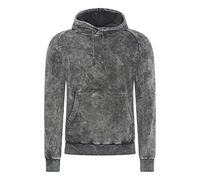Rusty Neal Herren Streetwear Kapuzenpullover Verwaschen Sweatshirt mit Kapuze Used-Look 160, Größe S-6XL:XL, Farbe:Anthrazit