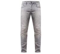 Straight-Jeans RUSTY NEAL "MELVIN", Herren, Gr. 38, Länge 32, grau, 98% Baumwolle, 2% Elasthan, unifarben, casual, Jeans, im klassischen 5-Pocket-Stil (33505737-38) grau