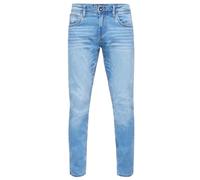 Rusty Neal Light Blue Used Jeanshose Klassisch Amerikanische Herren Jeans Hose Hell Blue Streetwear Stretch Denim Pant L30 L32 L34, Farbe:Light Blue Used, Größe:36W / 30L