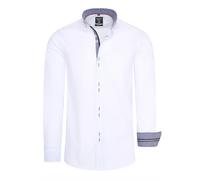 Rusty Neal Overhemd Regular Fit Weiss 3XL