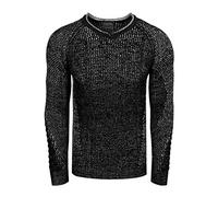 Rusty Neal Pullover Herren Strick Basic Rundhals Strickpullover Langarm Casual Knitwear Streetwear 331/325