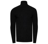 Rollkragenpullover RUSTY NEAL, Herren, Gr. XL, schwarz, 82% Polyacryl, 10% Polyamid, 8% Elasthan, unifarben, normal, hoch geschlossener Ausschnitt, Pullover, mit stilvollem Hochkragen (91224968-XL) sc