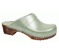 Ruth Clogs soft green Mittel - Sanita 41.0