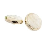 Ruthlessliu 20Pcs Kaffee/Weiß/Schwarz Harz Knöpfe für Kleidung Klage-Mantel-Strickjacke dekorativen Schnallen Nähen Knopf