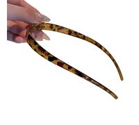 Rutschfestes Haarband mit Griff, leichtes Acetat-Stirnbänder für Damen, Mädchen, Kinder, mehrfarbiges Set, Büro-Haarband für Erwachsene
