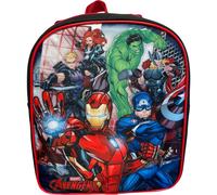 Ruz Avengers Toddle Boy 12 Zoll Mini-Rucksack (Schwarz-Rot)