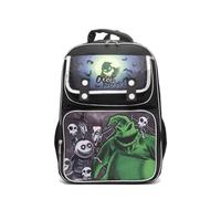Ruz - Nightmare Before Christmas Oogie Boogie großer Schulrucksack mit gepolstertem Rücken und verstellbaren Trägern, Schwarz, Large, Rucksack