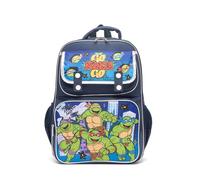 Ruz - Teenage Mutant Ninja Turtle Großer Schulrucksack mit gepolstertem Rücken und verstellbaren Trägern, Blau, A28249