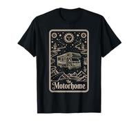 RV Camping Camper The Wohnmobil Moon Mountain T-Shirt