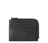 RV-Münzbeutel mit Kreditkartenfächern, schwarz - Farb-Varianten: Schwarz