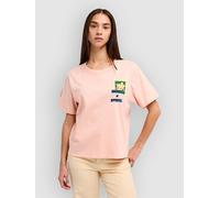 RVCA AF Love Birds Easy T-Shirt dusty pink Damen Gr. L