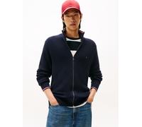 RWB RIB ZIP THROUGH Blau XXL