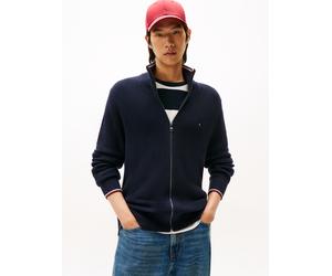 RWB RIB ZIP THROUGH Blau XXL
